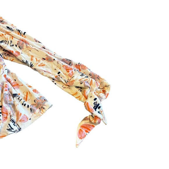 We The Free Free People Lexington Off-Shoulder Shirt Top Blouse Floral Size XS - Picture 8 of 12